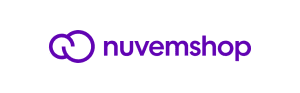 Logotipo roxo da Nuvemshop, plataforma de e-commerce para criação e gestão de lojas virtuais, vendas online e integrações com marketplaces.